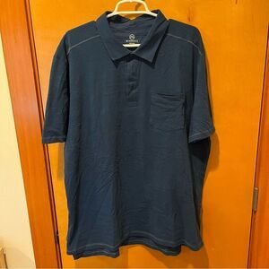 Minerals mens polo blue xxl
